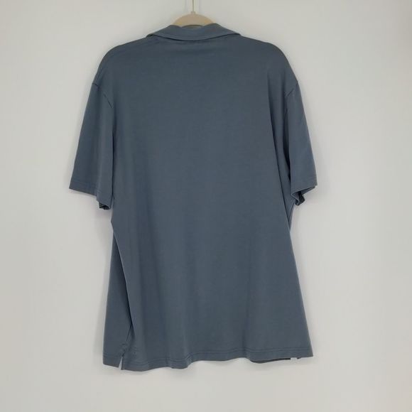 Public Rec Men's Pima Cotton Blue Polo Short Sleeve Shirt Size 2XL Golf Athletic - Picture 9 of 12